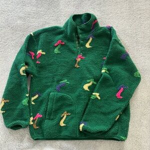 Urban Outfitters Parks Project Green Mushroom Fleece